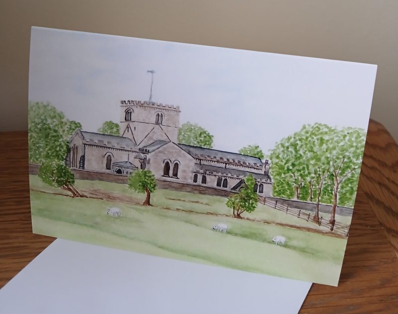 Filey, North Yorks, Yorkshire Coast Pack of 6 Greetings Cards printed from original watercolours.