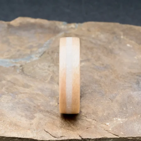 Isle of Skye Marble Handcrafted Bentwood Ring For Him or Her