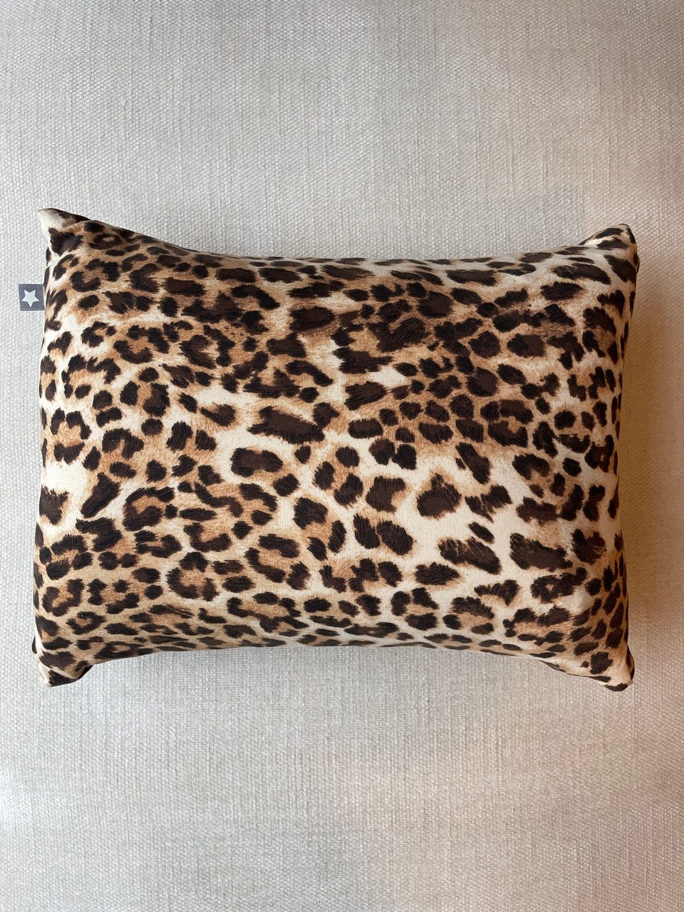 Mini pillow with removable cover ("Safari")