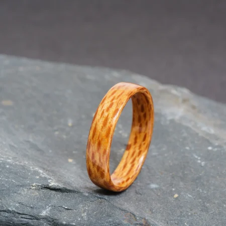 Lacewood Handcrafted Bentwood Ring For Him or Her