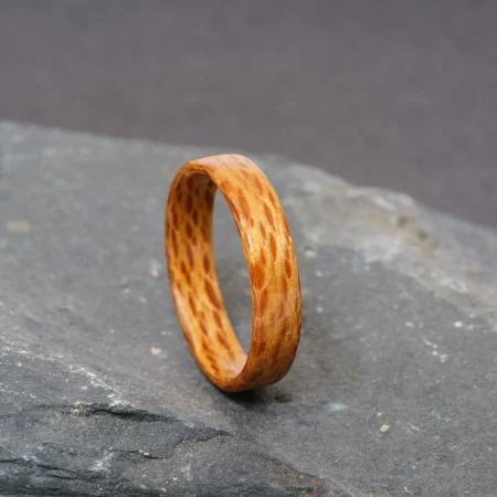Lacewood Handcrafted Bentwood Ring For Him or Her