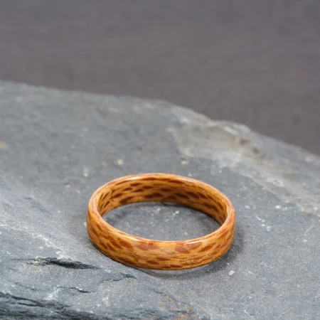 Lacewood Handcrafted Bentwood Ring For Him or Her
