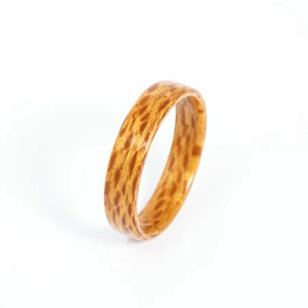 Lacewood Handcrafted Bentwood Ring For Him or Her