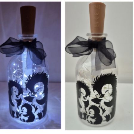 Penguin Family Bottle Light