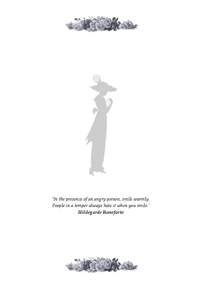 LADIES VINTAGE STYLE SKETCHBOOK: (Celeste)