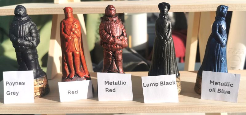 Custom Chess Set: Scottish Highlander, Jacobite; wide choice of colour finishes. (Pieces only)