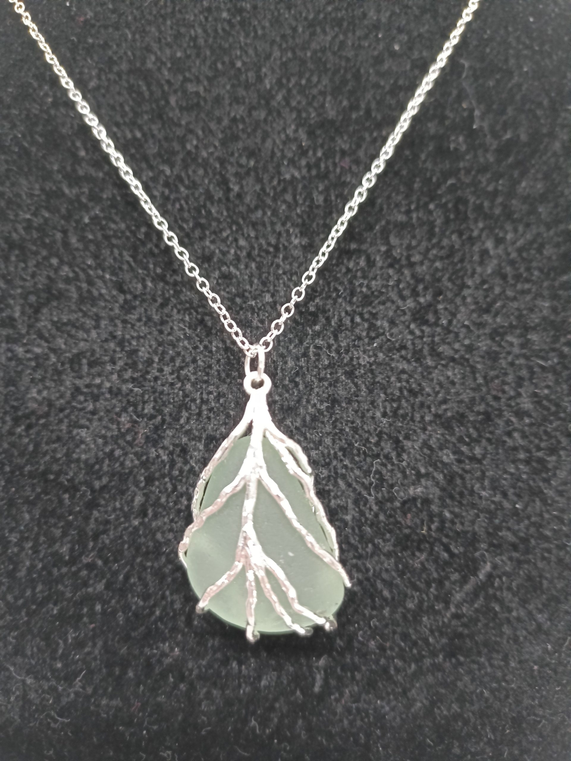Seaglass Necklace Design 1
