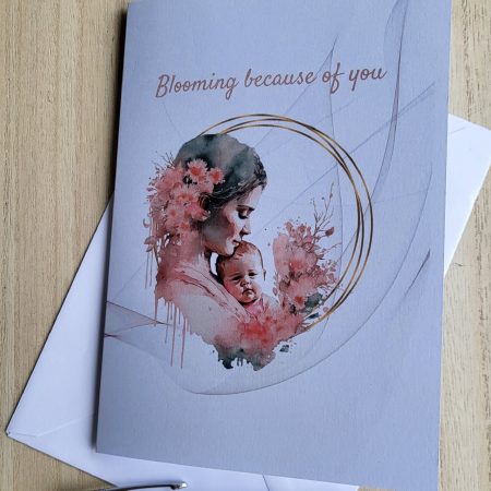 Mother’s Day Card “Sending All My Love”, 5x7