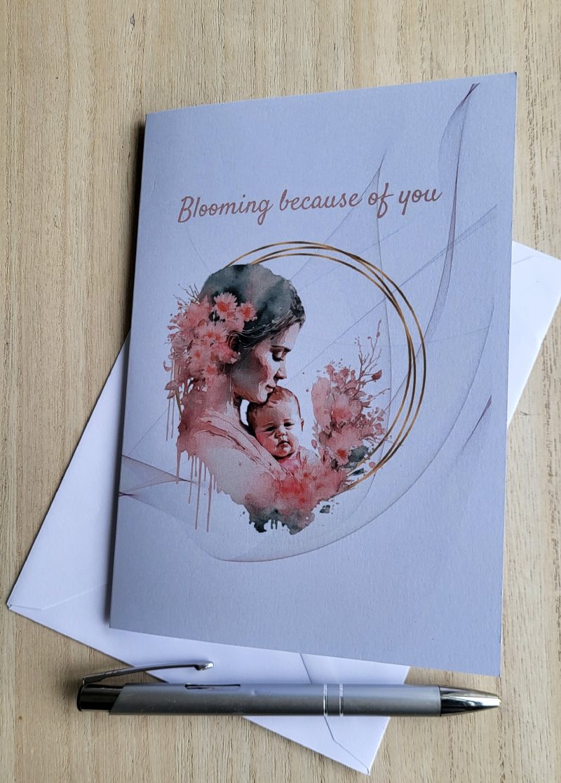 Mother’s Day Card “Sending All My Love”, 5x7