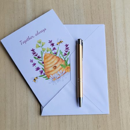 Personalised Anniversary “Together, Always” Card, 5x7