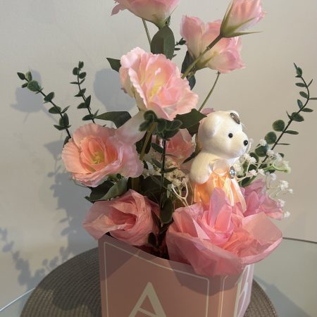 Pink Baby Flower Box