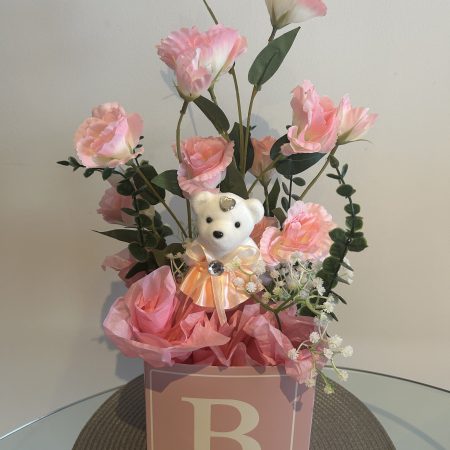 Pink Baby Flower Box