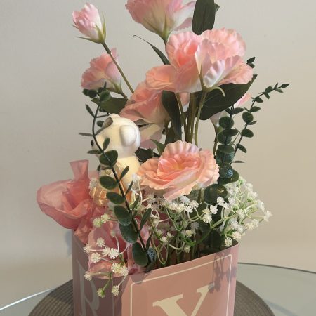Pink Baby Flower Box