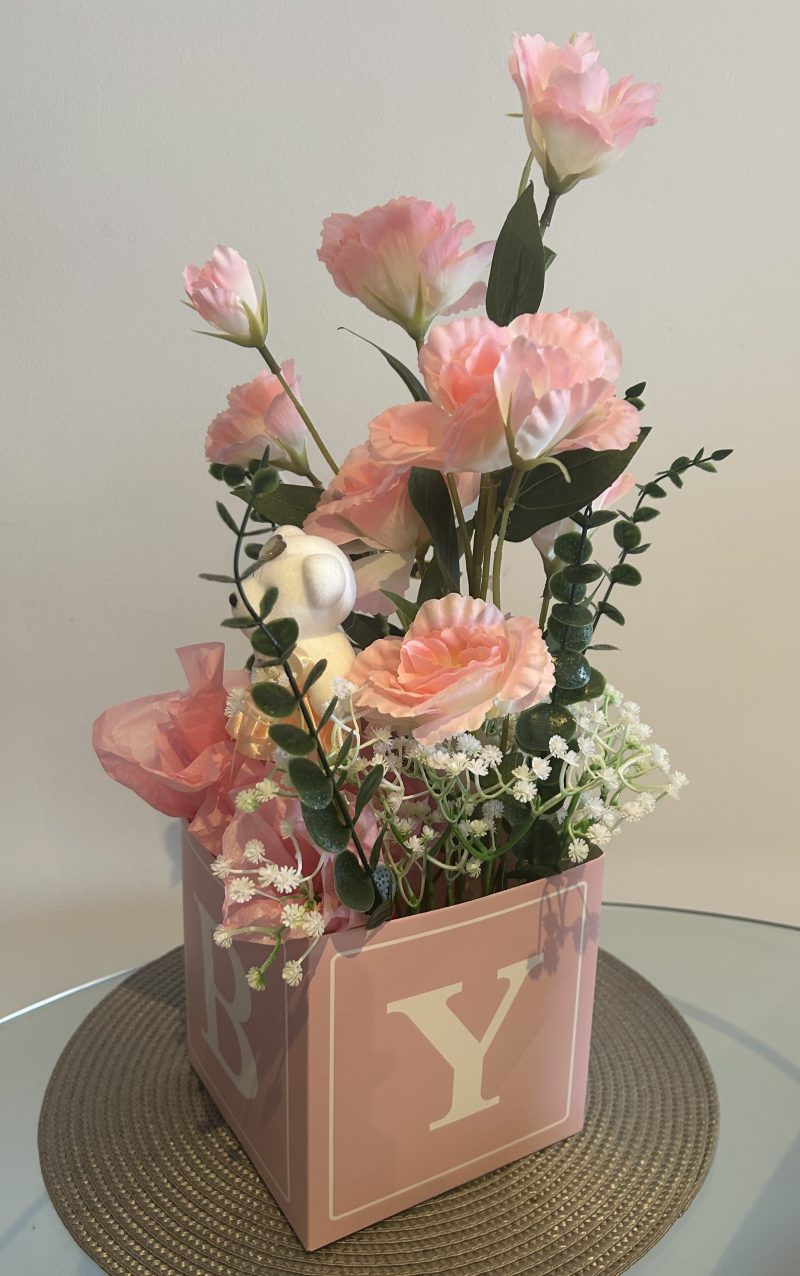 Pink Baby Flower Box
