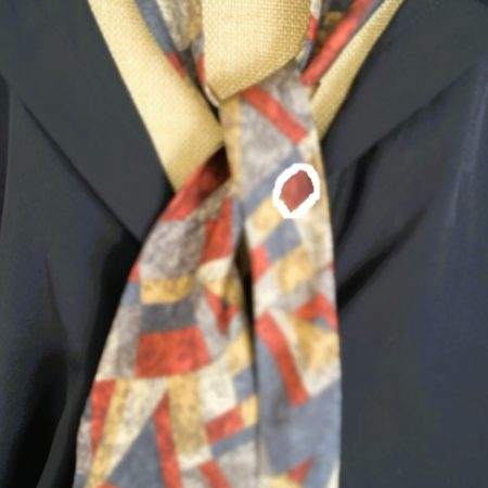 Handmade, Classic silky scarf.