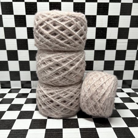 Pink/White - Reclaimed Yarn