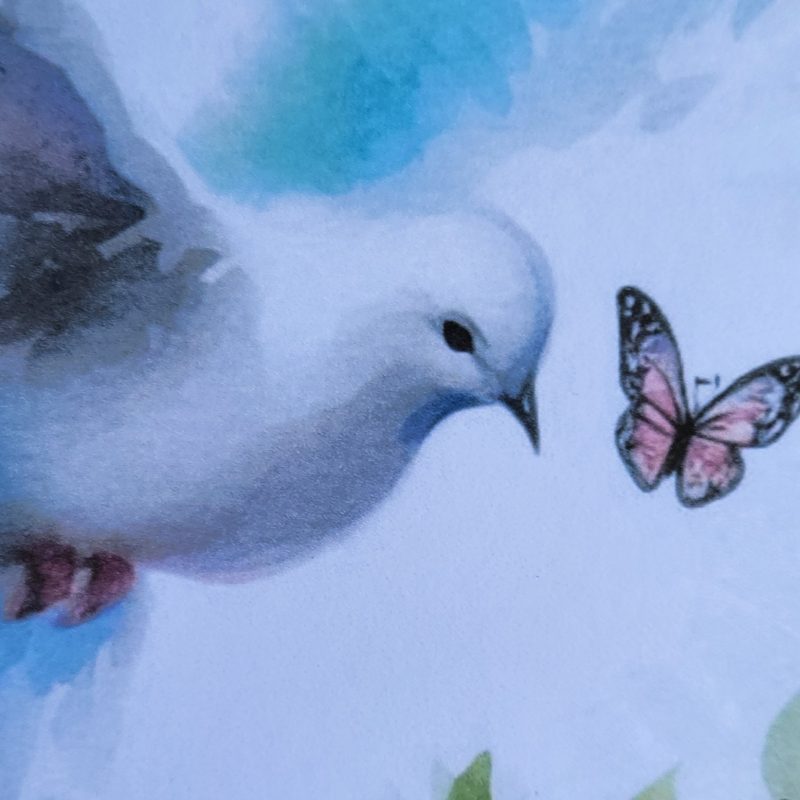 Sympathy “Sending Love and Strength” Card, 5x7