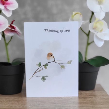 Personalised “Thinking of You” Get Well Card, 5x7