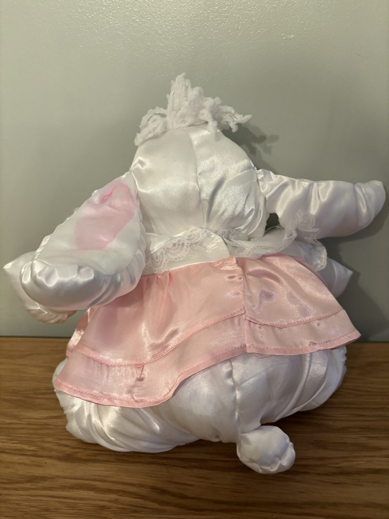Handmade 80’s Soft Toy Rabbit, Lightweight and Vintage Style