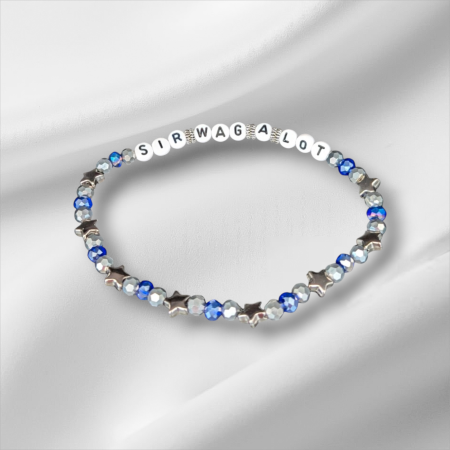 Sir Wag-A-Lot Beaded Dog Necklet | XS (11")