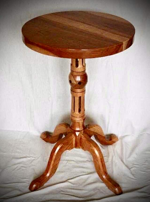 Cherry side table.