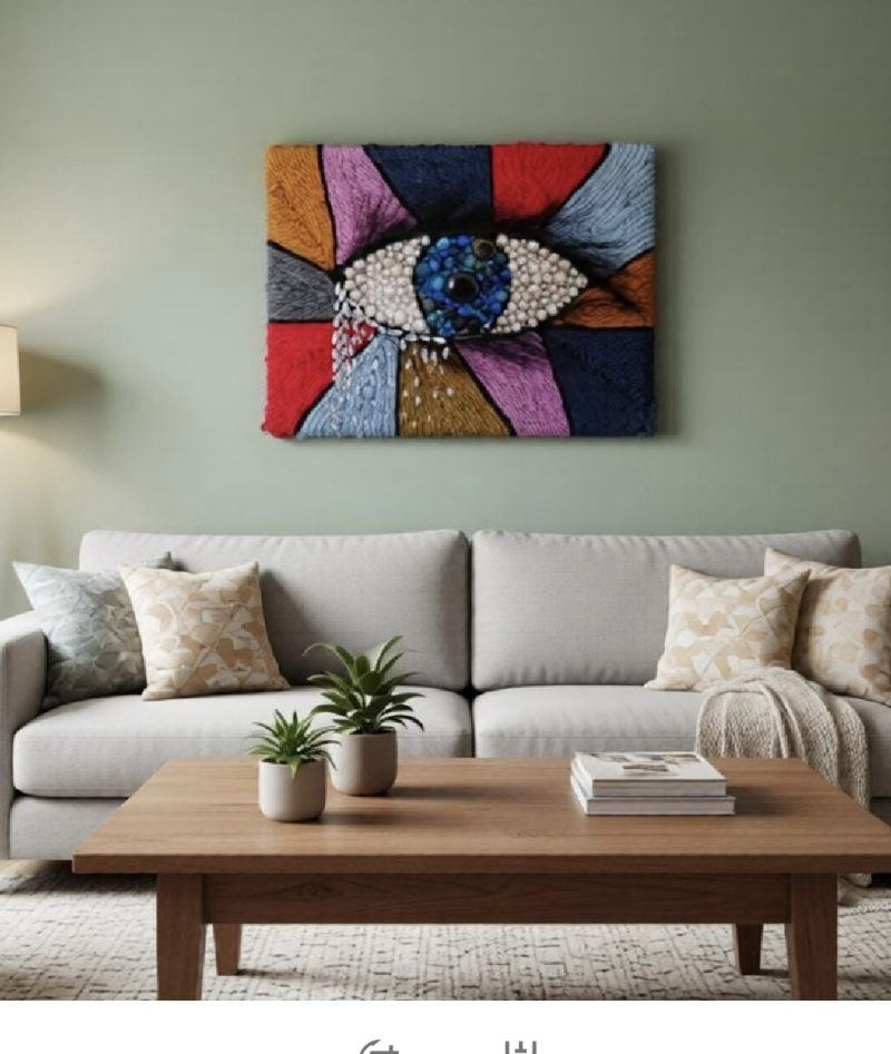 'Eye see' original art piece - Signed