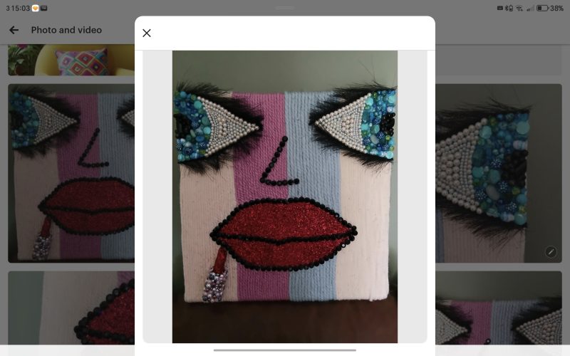 'Eye Nose you' Original art in the style of Pop Art - Signed