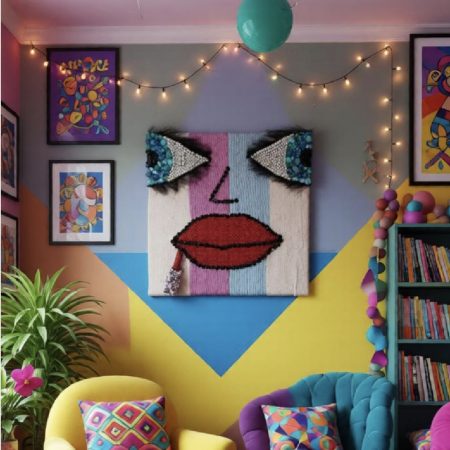 'Eye Nose you' Original art in the style of Pop Art - Signed