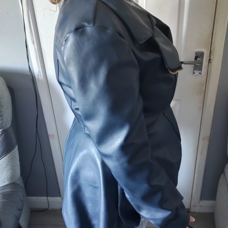 Faux leather jacket