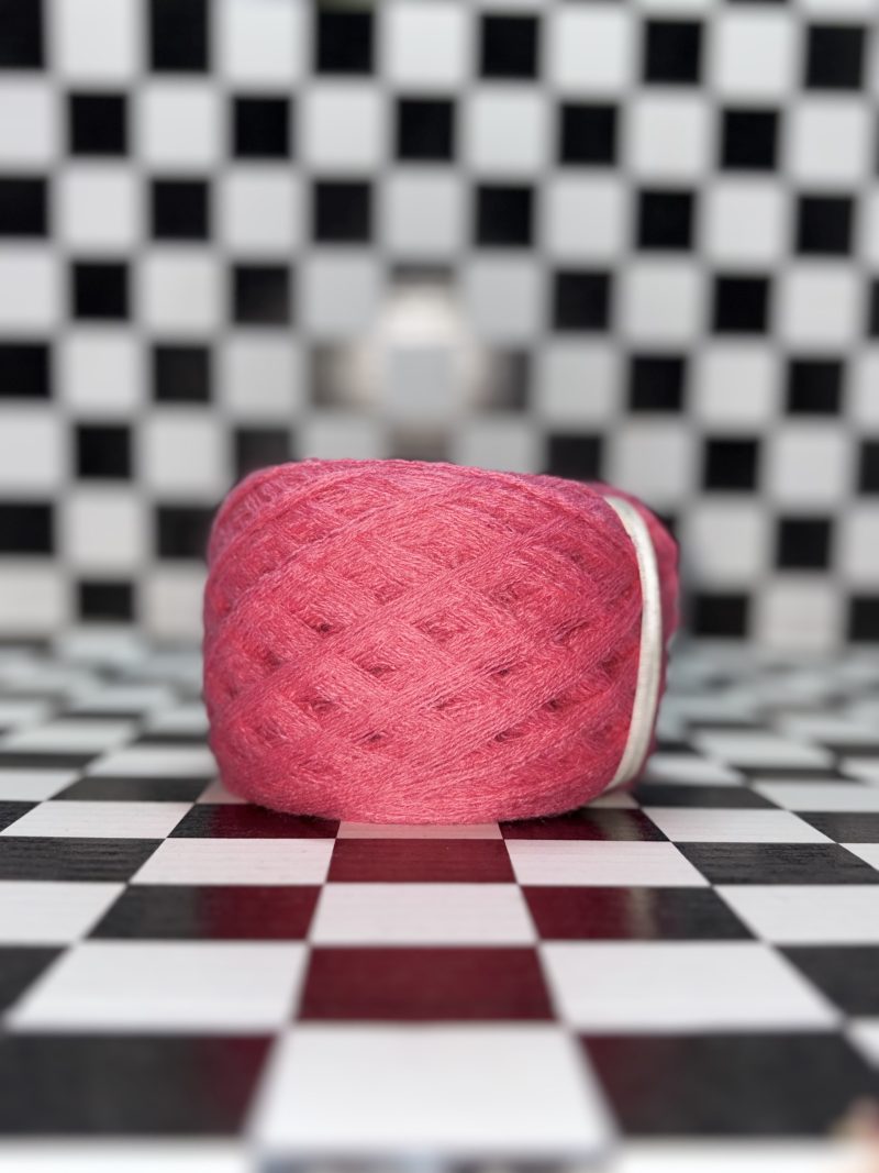 Flamingo Pink - Reclaimed Yarn