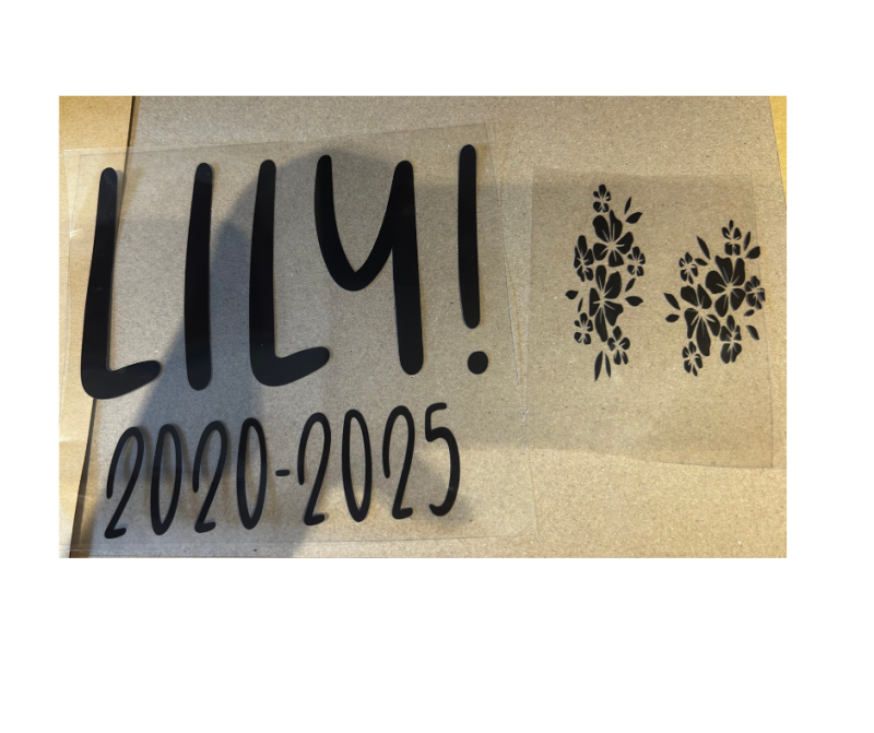 2026 School Leaver Shirt Iron transfer