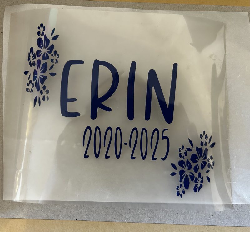 2026 School Leaver Shirt Iron transfer