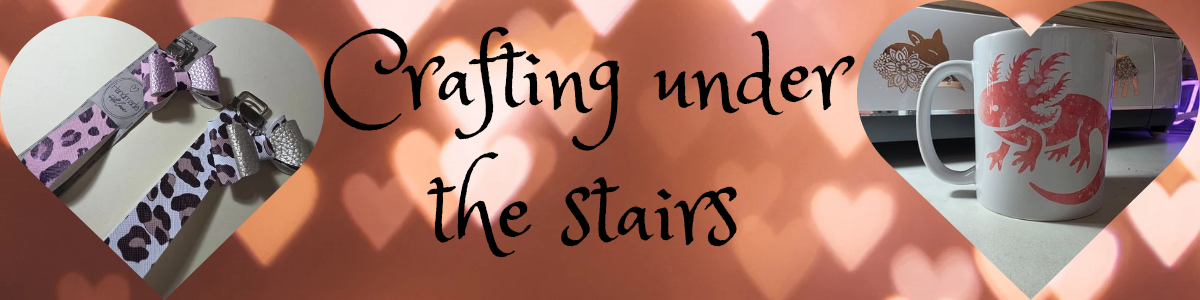 Crafting under the stairs