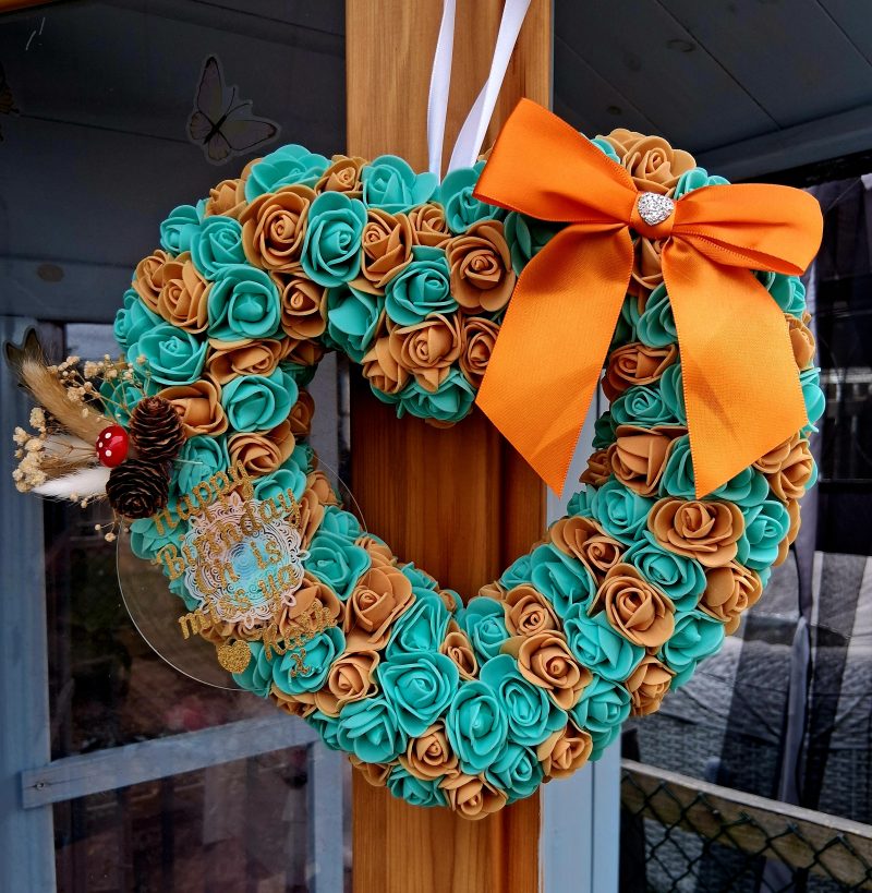 20cm Heart Wreath