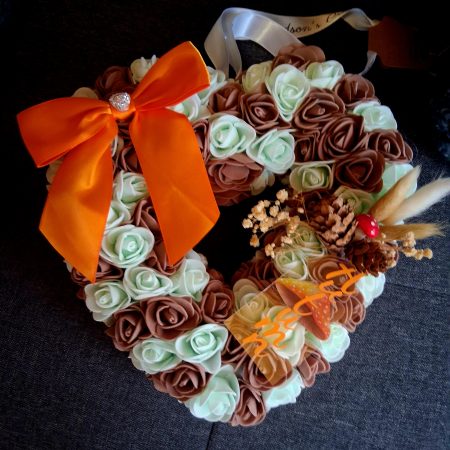 20cm Heart Wreath