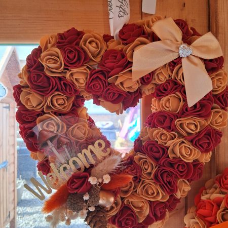 20cm Heart Wreath