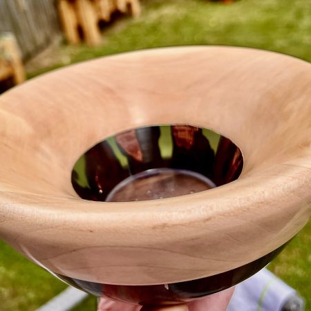Wood/ resin Bowl.