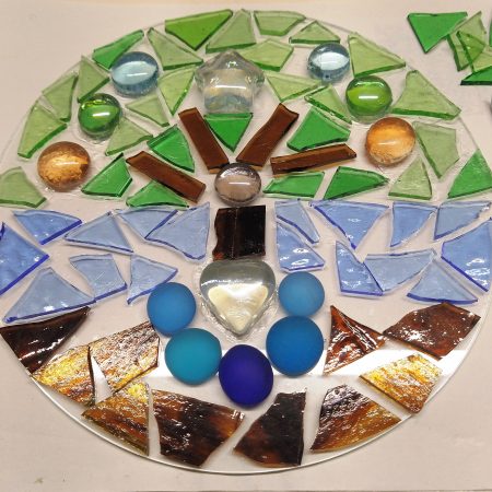Tree of Life Mosaic Mandala Kit — DIY Stained Glass Craft