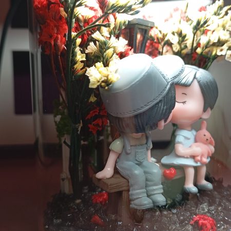 Val & Tiny lamp