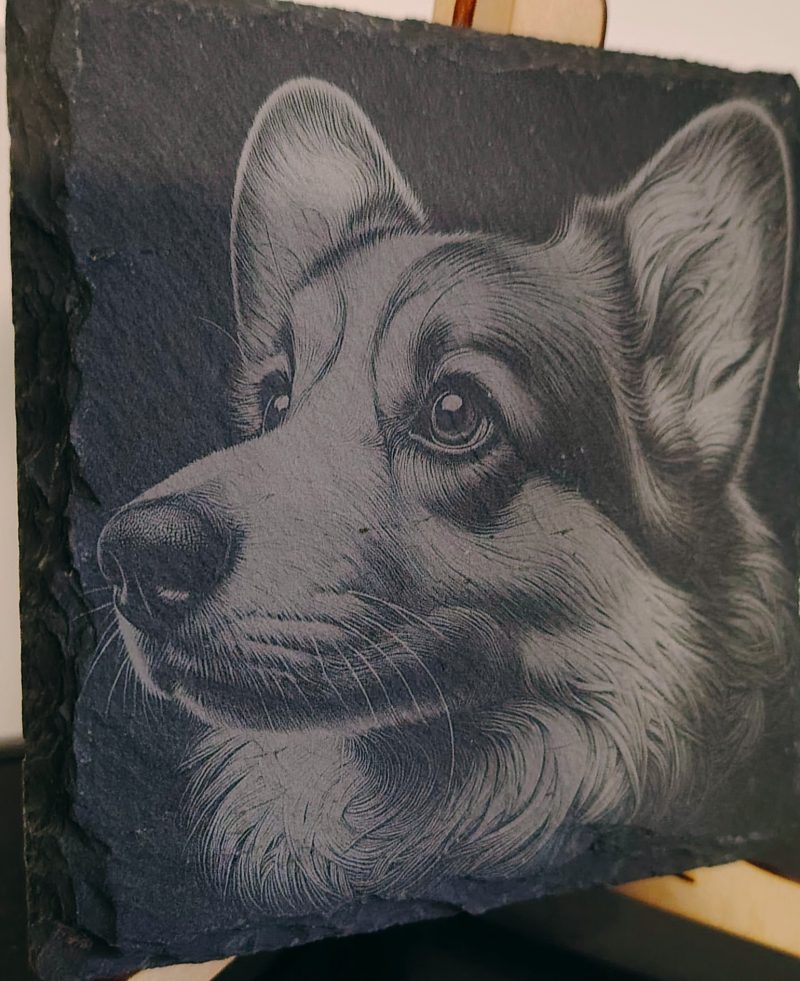 Laser Engraved Slate Coasters