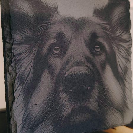 Laser Engraved Slate Coasters