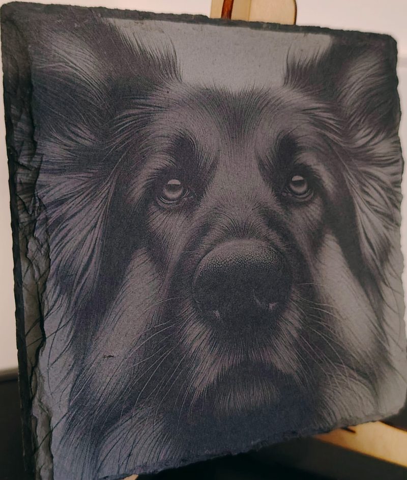 Laser Engraved Slate Coasters