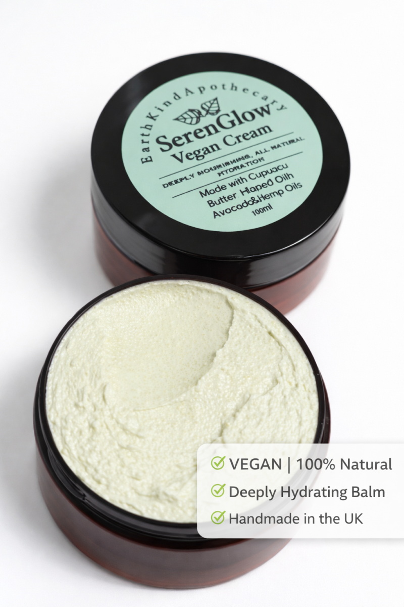 VEGAN SerenGlow Deeply Hydrating All-Natural Hydration Body Cream