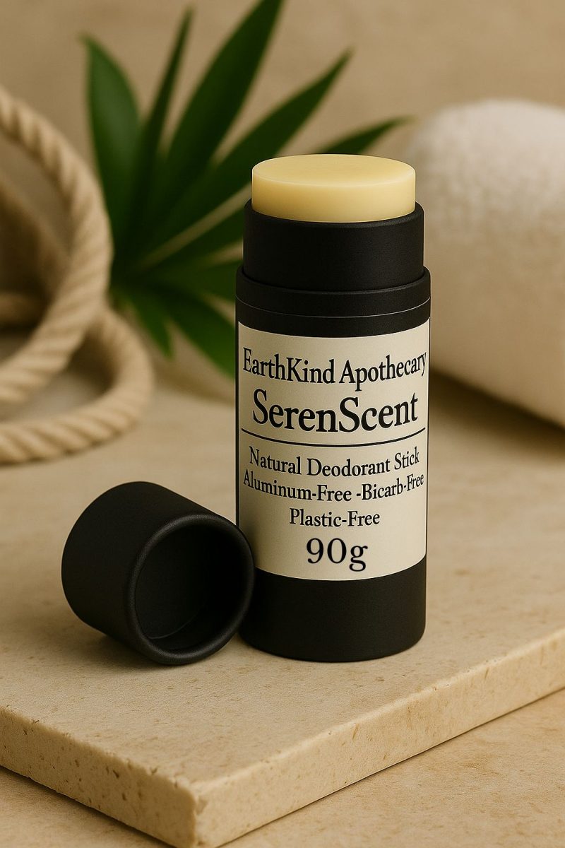 SerenScent Natural Deodorant Stick | Handcrafted Bicarb-Free & Plastic-Free