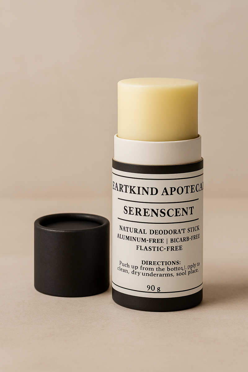 SerenScent Natural Deodorant Stick | Handcrafted Bicarb-Free & Plastic-Free