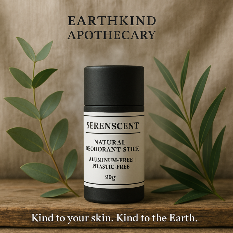 SerenScent Natural Deodorant Stick | Handcrafted Bicarb-Free & Plastic-Free