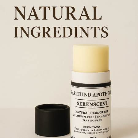 SerenScent Natural Deodorant Stick | Handcrafted Bicarb-Free & Plastic-Free