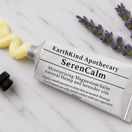 SerenCalm Magnesium Balm, Natural Tallow Infused With Hemp & Lavender | 100ml