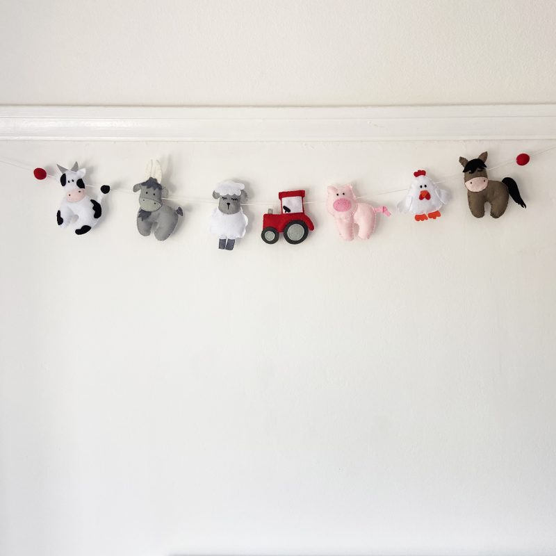 Felt Garlands - Childrens Bedroom Bunting