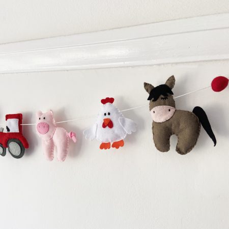 Felt Garlands - Childrens Bedroom Bunting